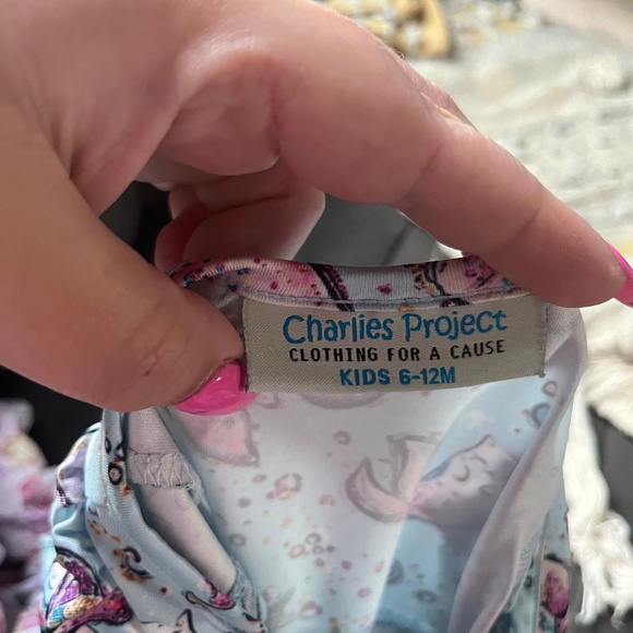 B 7     Charlie’s Project Pastel Sea Creature Twirl Dress - Picture 3 of 5